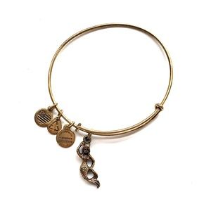 Alex and Ani gold mermaid bracelet